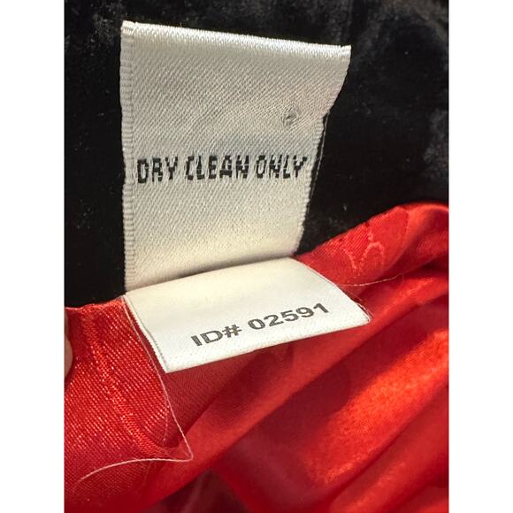 Chico's Design vintage black crushed velvet button jacket size 1 - M - Picture 5 of 13